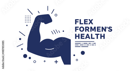 International men's health day vector art.