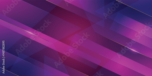 Light purple wave abstract background. Gradient. The surface texture of the fabric is firm. Dark colored background with space for design. Plum eggplant color combination