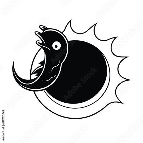 leviathan born dying black hole