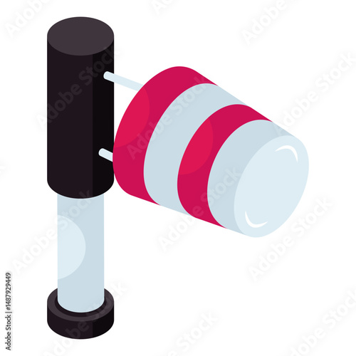 Premium download icon of windsock