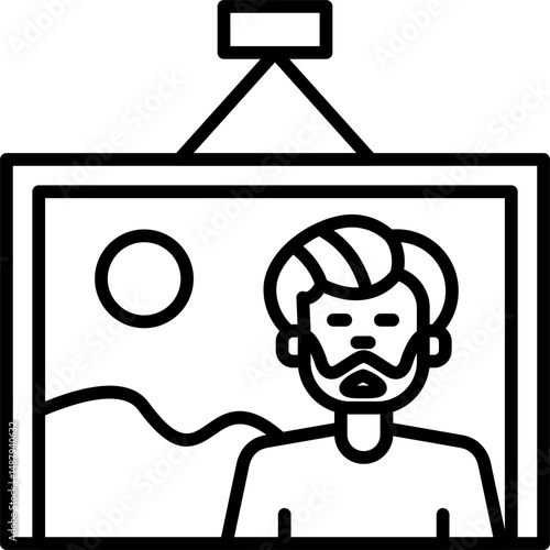Dad Photo Frame Icon