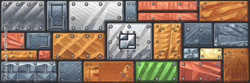 Sheet icon of metal and other materials – Great for resource management visuals, industrial themes, or material science content