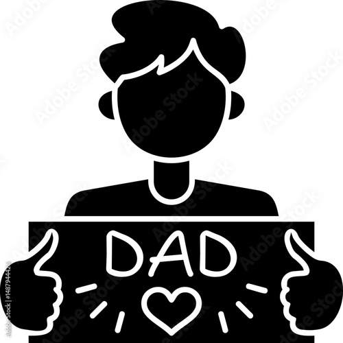 Dad love Icon