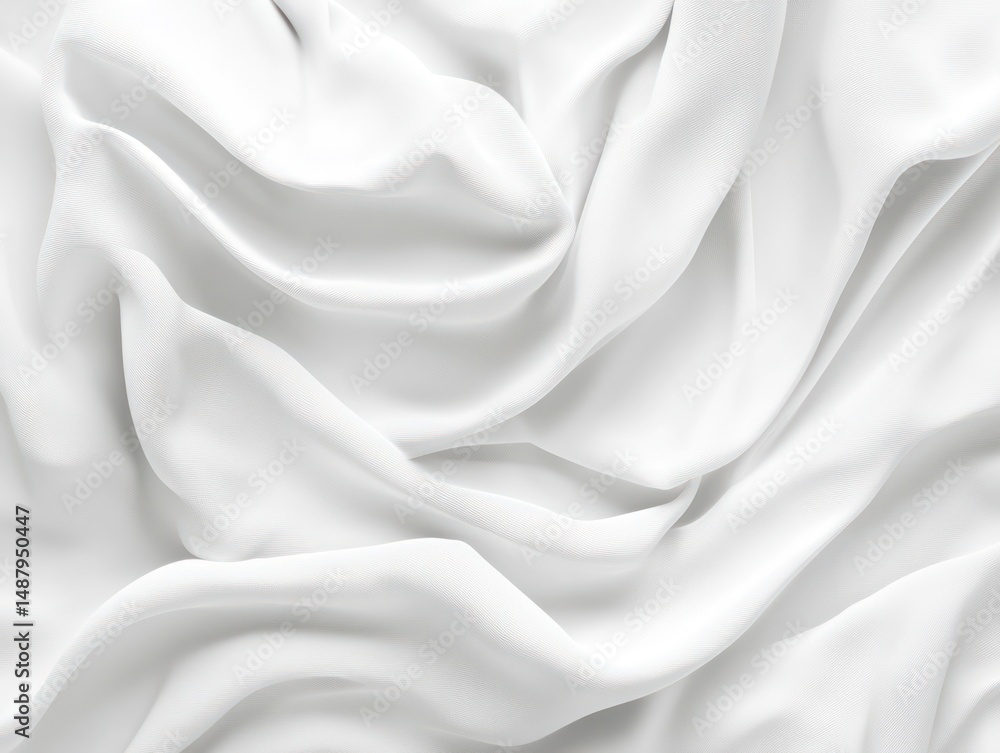 White fabric texture