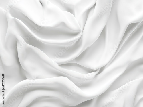 Obraz na płótnie White fabric texture w salonie