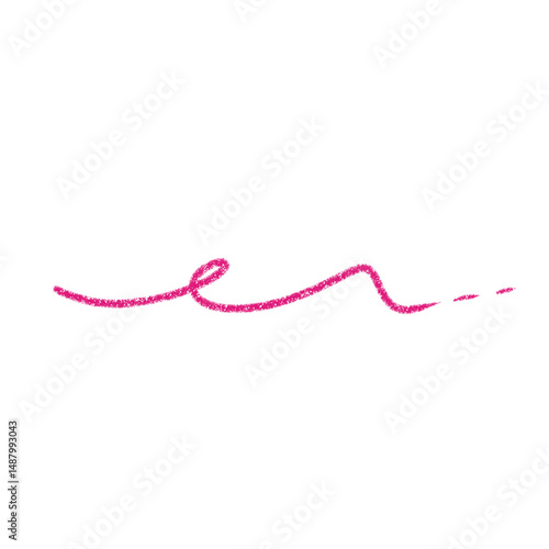 pink ribbon with heart