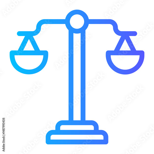 balance gradient icon