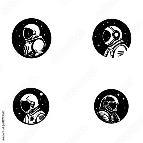 astronaut vector
