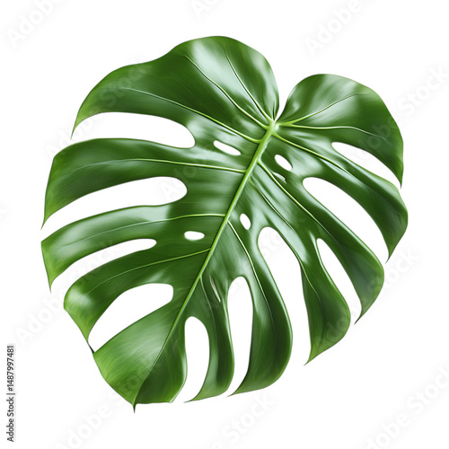 Monstera Leaf Stock Photo