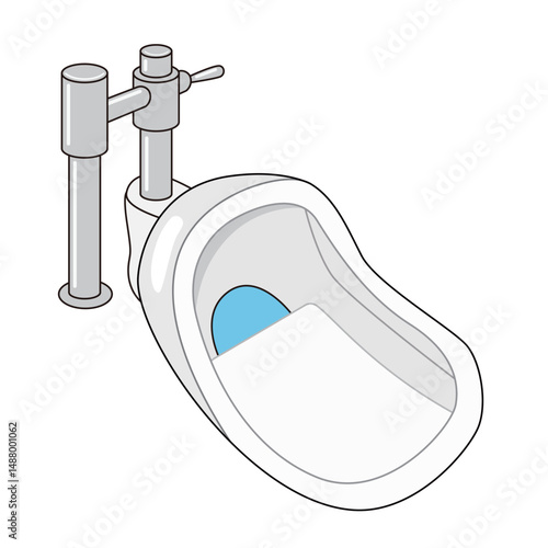 和式トイレのイラスト