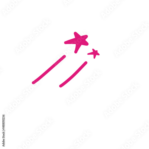 pink ribbon and star