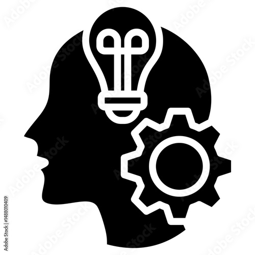 Implement Solution glyph icon
