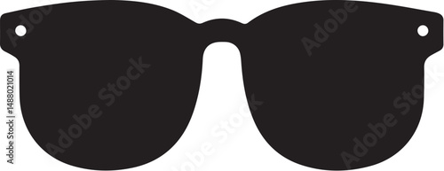sunglasses silhouette vector