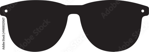 sunglasses silhouette vector