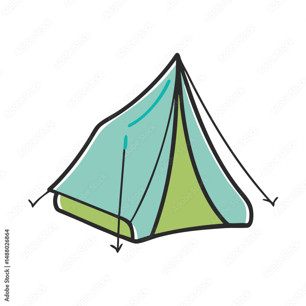 tent icon, tent vector illustration-simple illustration of tent, perfect for tent logos and icons tent icon, tent vector illustration-simple illustration of tent, perfect for tent logos and icons