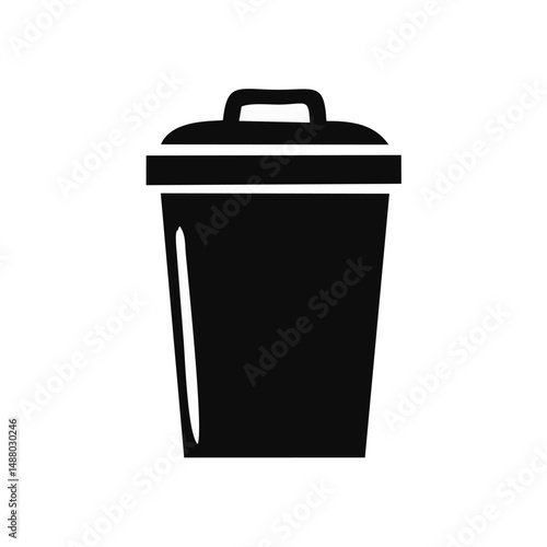 recycling bin vector logo icon