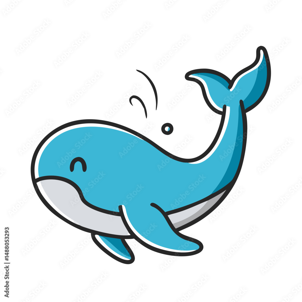whale icon, whale vector illustration-simple illustration of whale, perfect for whale logos and icons whale icon, whale vector illustration-simple illustration of whale, perfect for whale logos and icons