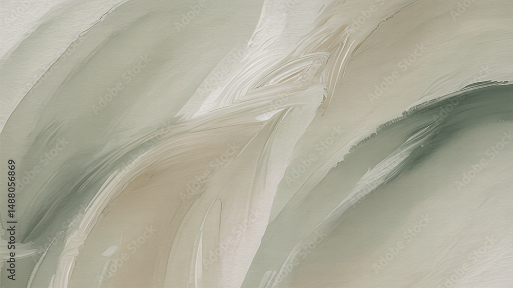 Obraz premium Abstract background with paint brush strokes. Art texture in earthy colors. Hand drawn painting