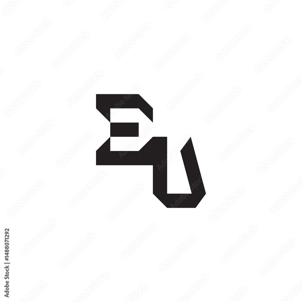 Initial monogram sport EU design modern futuristic logo alphabet esport gaming Alphabet Initial monogram sport EU design modern futuristic logo alphabet esport gaming Alphabet