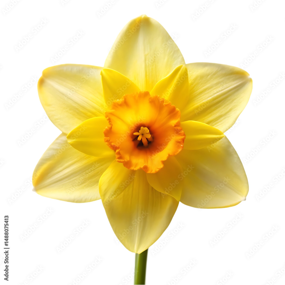 Obraz premium Stunning Yellow Daffodil Image