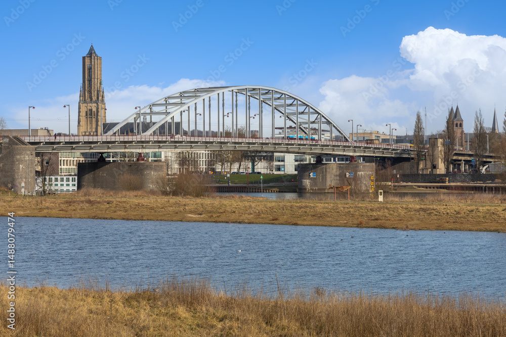 Fototapeta premium John Frost Bridge Arnhem