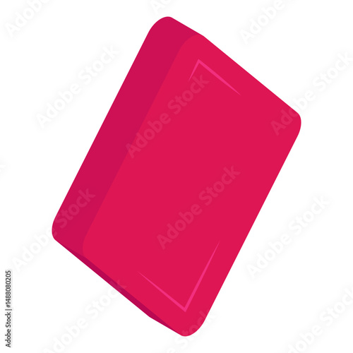 A unique design icon of penalty card