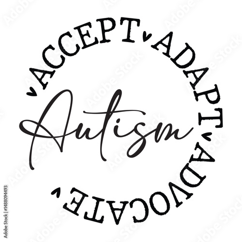 autism accept adapt advocate