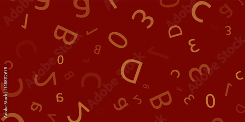 Bla bla seamless pattern, different hand lettering words with yellow speech bubbles. Buzz concept, chat background. Vector repeated texture