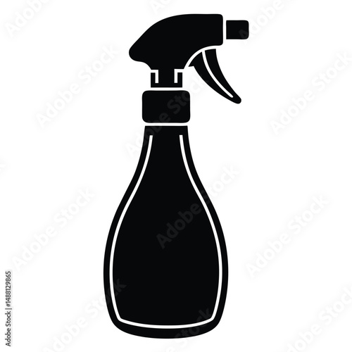 cleaner element isolated fabric freshener spray on white background