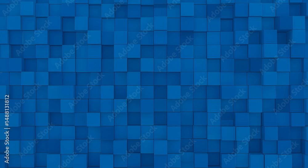 blue, cubes, abstract, Abstract Blue Cube Background blue, cubes, abstract, Abstract Blue Cube Background