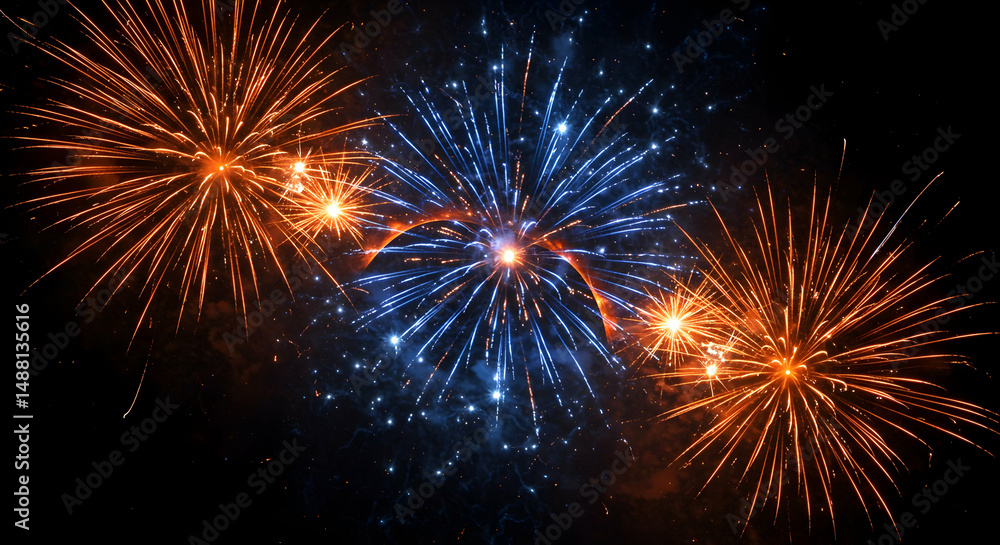 fireworks, fire, night, Festive Fireworks Display at Night fireworks, fire, night, Festive Fireworks Display at Night