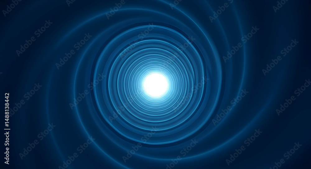 abstract, blue, swirl, Abstract Blue Swirling Tunnel Leading to Light abstract, blue, swirl, Abstract Blue Swirling Tunnel Leading to Light