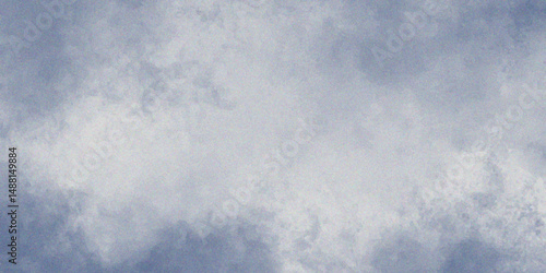 cloudy sky with color and white clouds filling the frame in an artistic watercolor painting style clouds background.