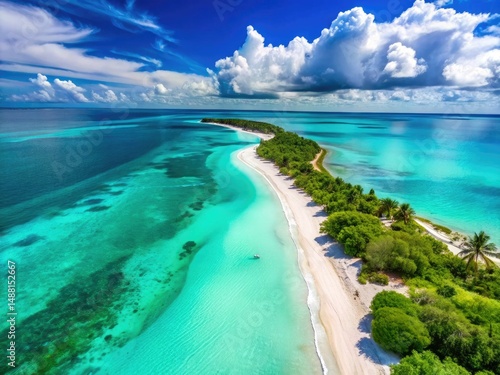 Turks & Caicos Drone Photography: Pristine Beaches, Crystal Clear Water, Caribbean Paradise