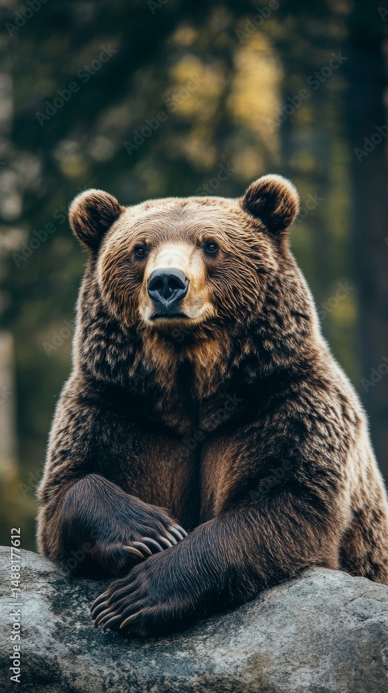 Fototapeta premium Beautiful bear