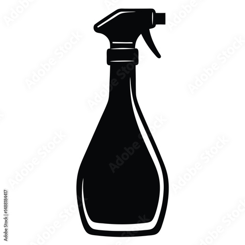 cleaner element isolated glass cleaner bottle on white background 