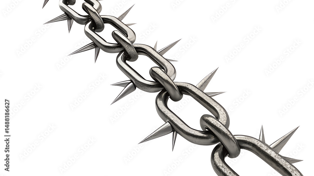 custom made wallpaper toronto digitalSpiked Chain. PNG.