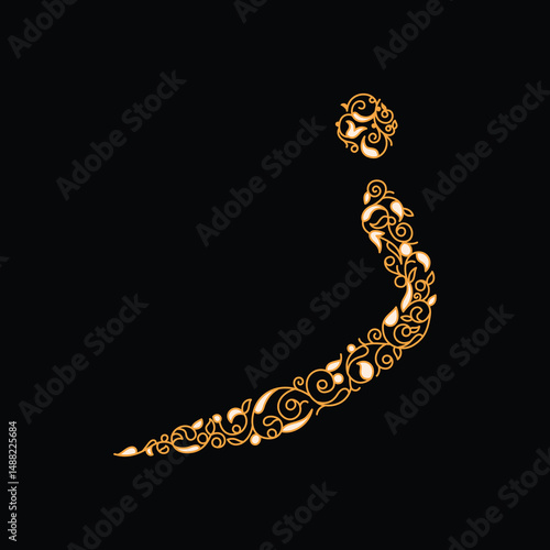 Arabic alphabet and calligraphy
