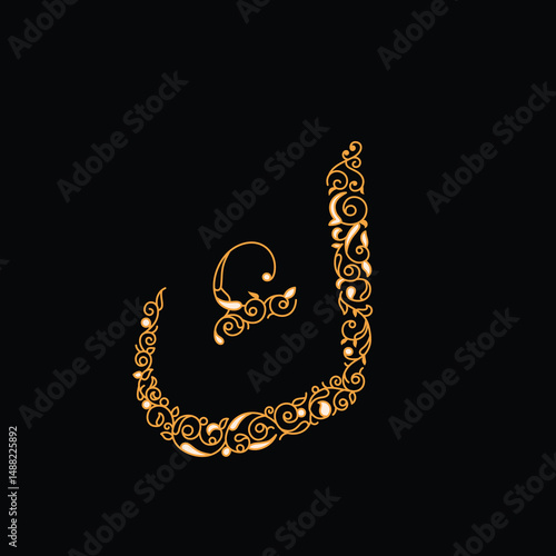 Arabic alphabet and calligraphy
