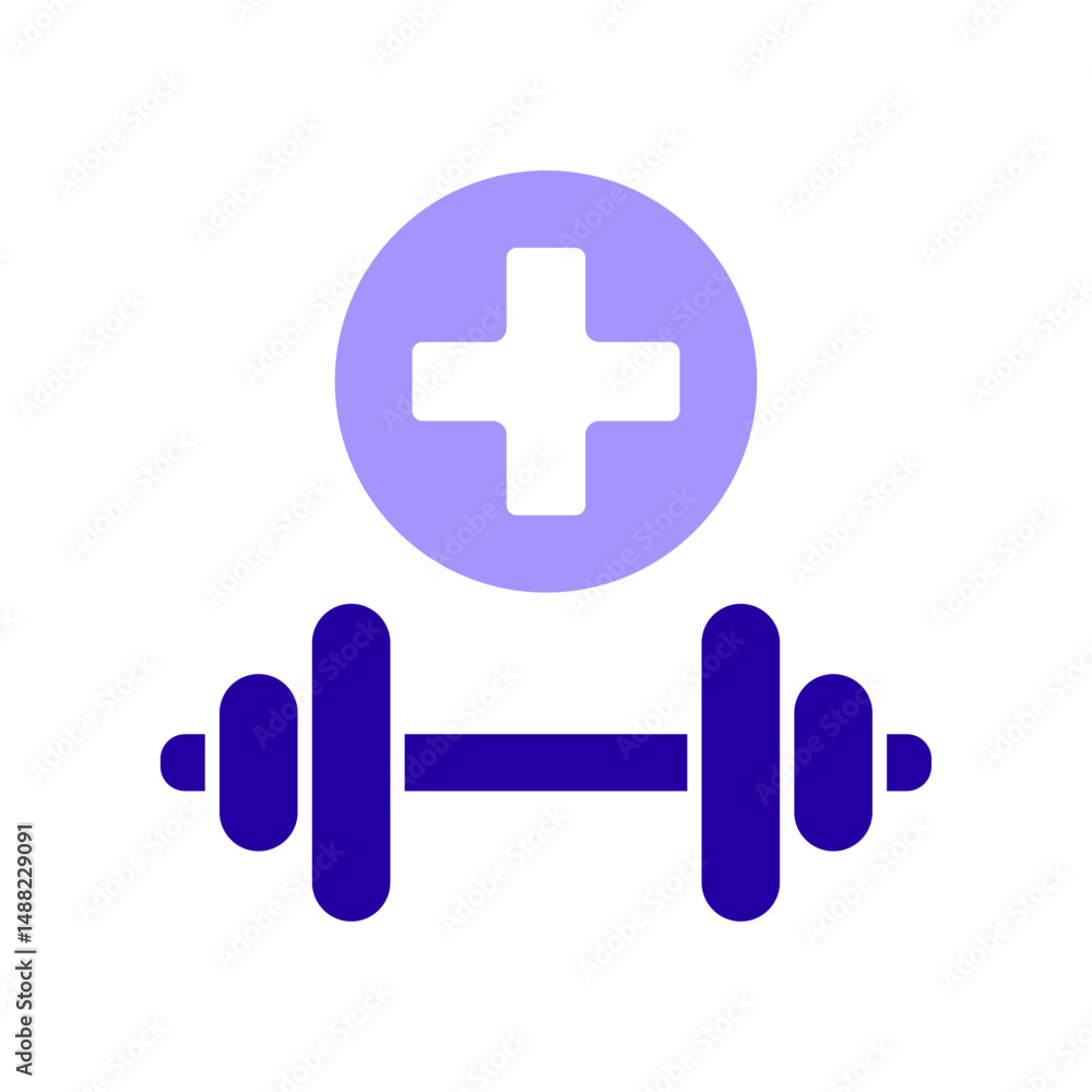 Icon a health lifestyle, isolated against a clean background. Icon a health lifestyle, isolated against a clean background.
