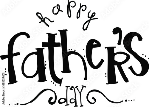 happy fathers day svg cut files for cricut explore, silhouette and other cutting machines