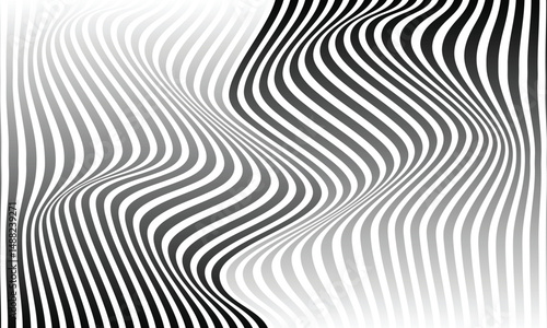 abstract seamless gradient vertical line wave pattern.