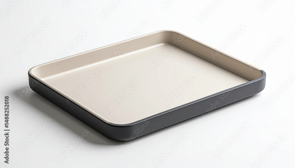 Black and white serving tray with lid, a touch of classic elegance for modern dining Black and white serving tray with lid, a touch of classic elegance for modern dining