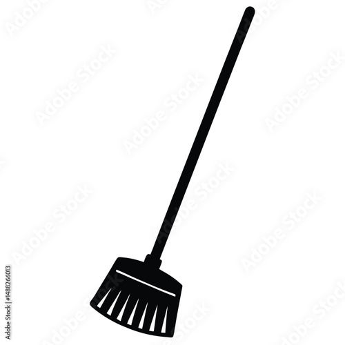 cleaner element isolated trash picker on white background  