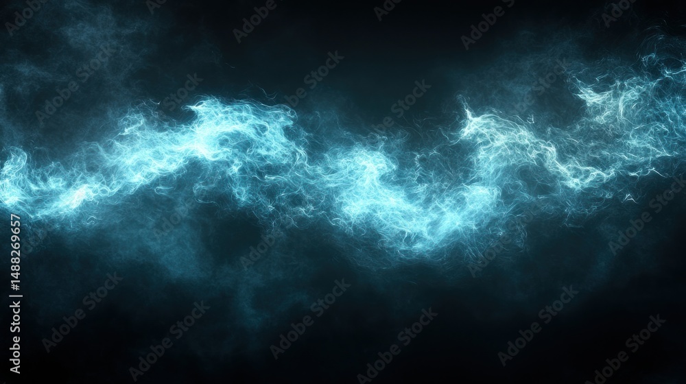 Fototapeta premium Abstract ethereal energy flow