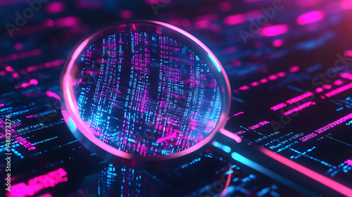 Digital magnifying glass scanning applications to detect vulnerabilities in a 3D-rendered concept of Application Security Testing