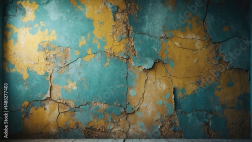 Background featuring an abstract vintage grunge wall
