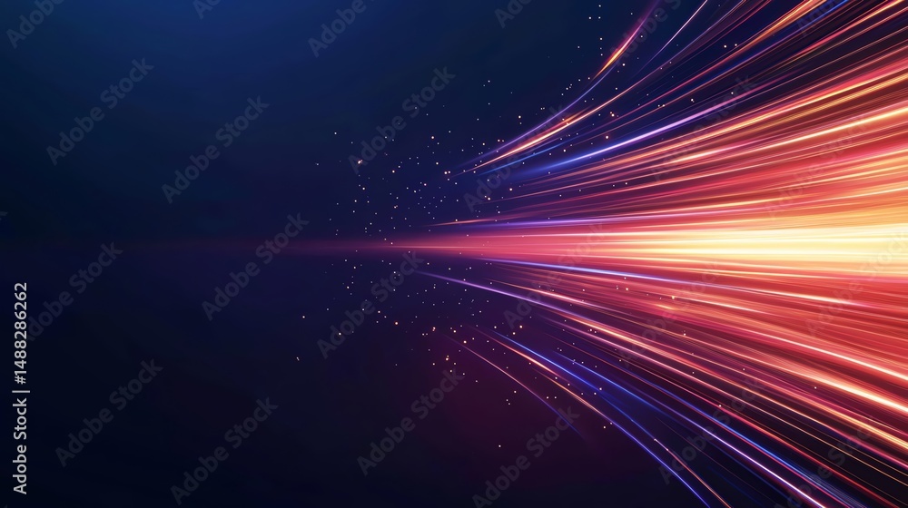 Laser optics in communication, visualizing the role of optical fibers and laser light in high-speed data transmission Laser optics in communication, visualizing the role of optical fibers and laser light in high-speed data transmission