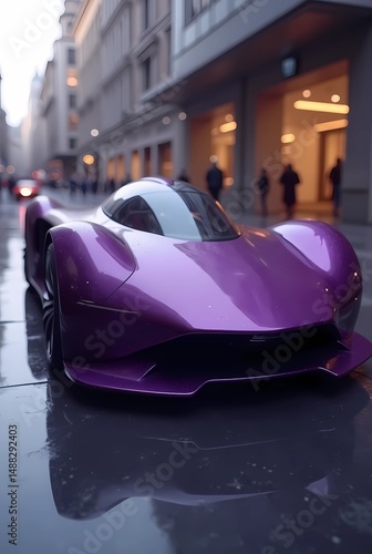 futuristic car