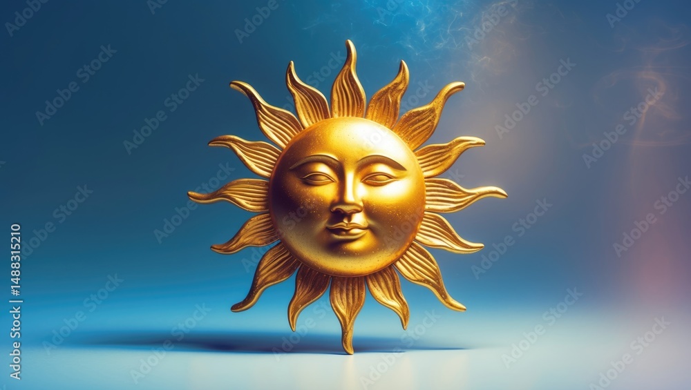sun symbol on a backdrop sun symbol on a backdrop
